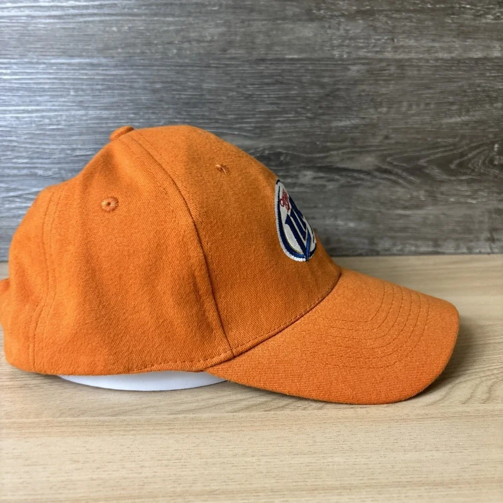 Miller Lite Hat Cap Strap Back Orange Embroidered Beer Promo Mens ACME Apparel